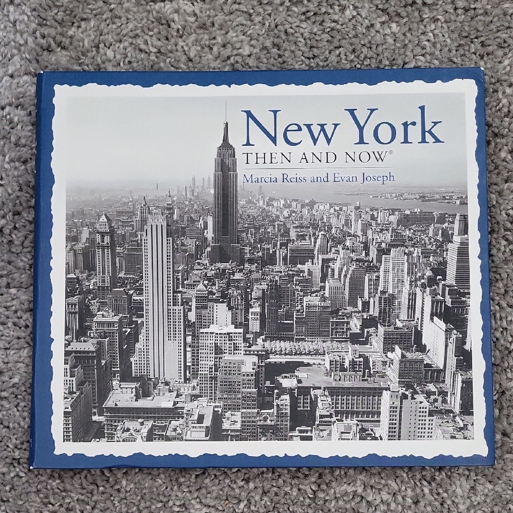 NEW YORK Then & Now Softcover Photo Book
